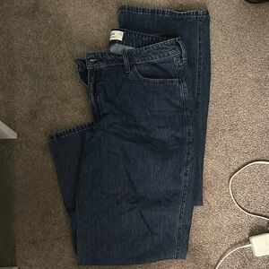 Hollister Dark Blue baggy Jeans
